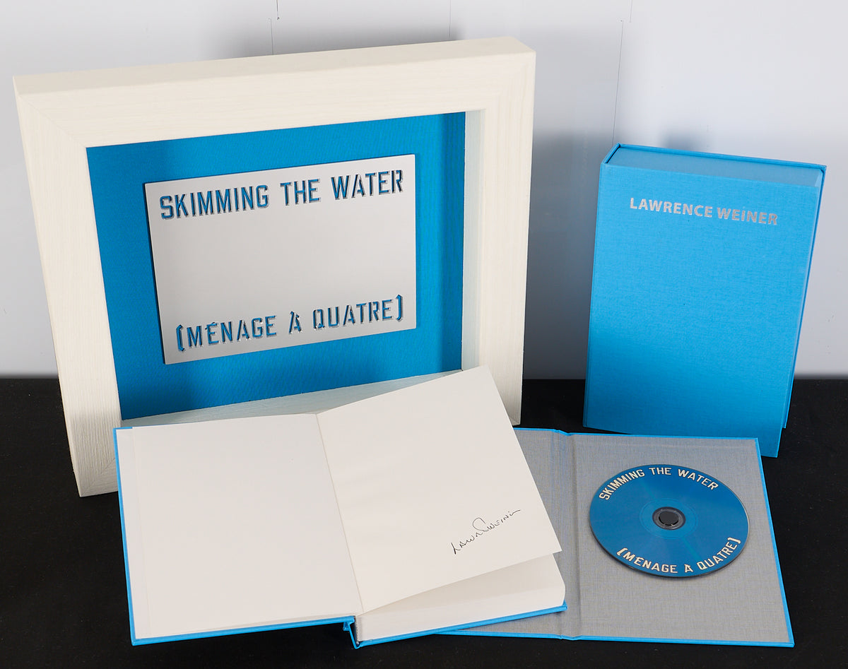 Lawrence Weiner - Skimming the Water [MÉNAGE À QUATRE]