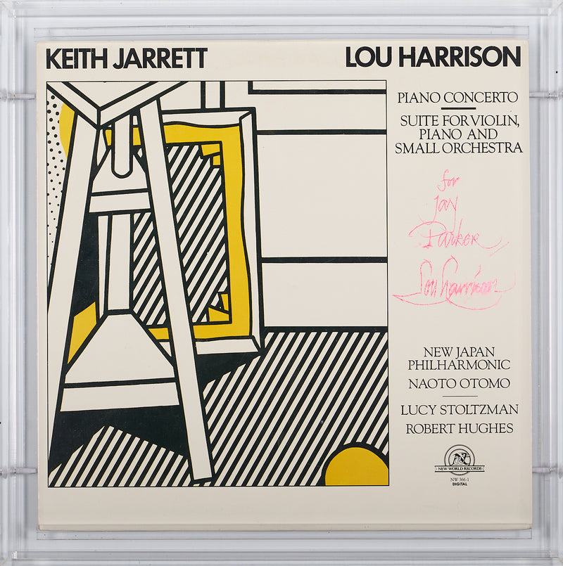 Roy Lichtenstein  - Cover Art : Keith Jarrett - Lou Harrison