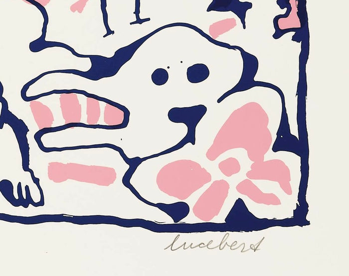 Lucebert - silk screen