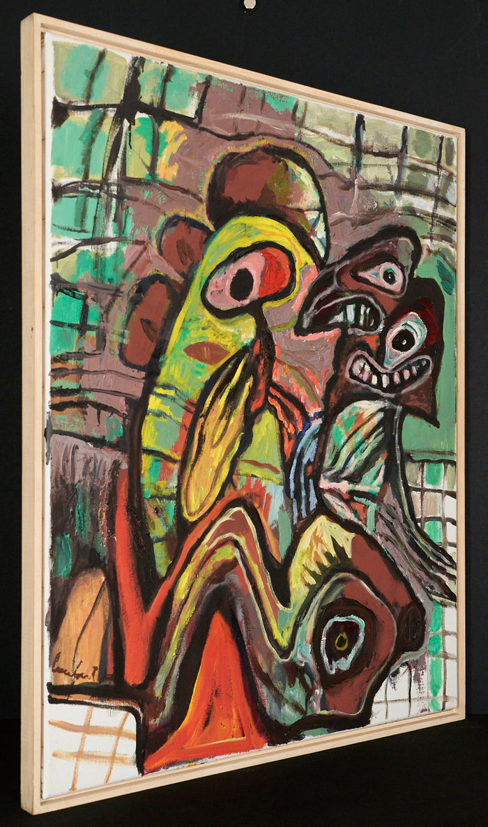 Lucebert – Original Oil on canvas
