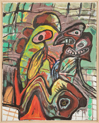 Lucebert – Original Oil on canvas