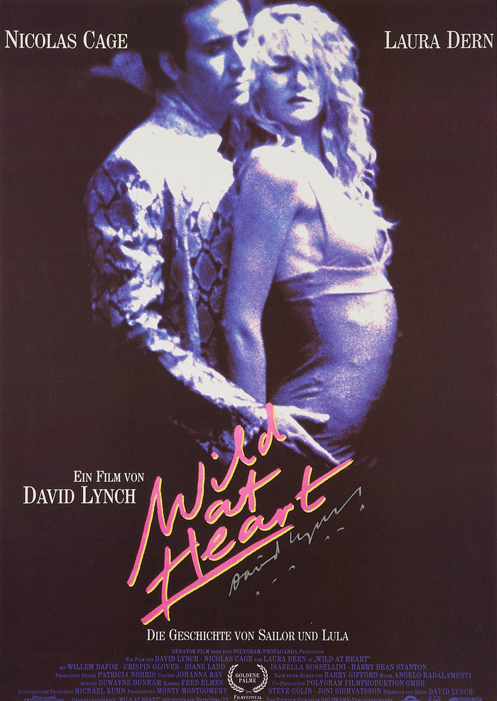 David Lynch - Signed Original Movie Poster