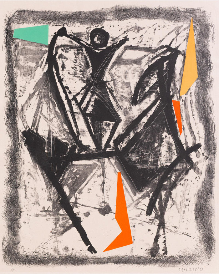 Marino Marini - lithograph