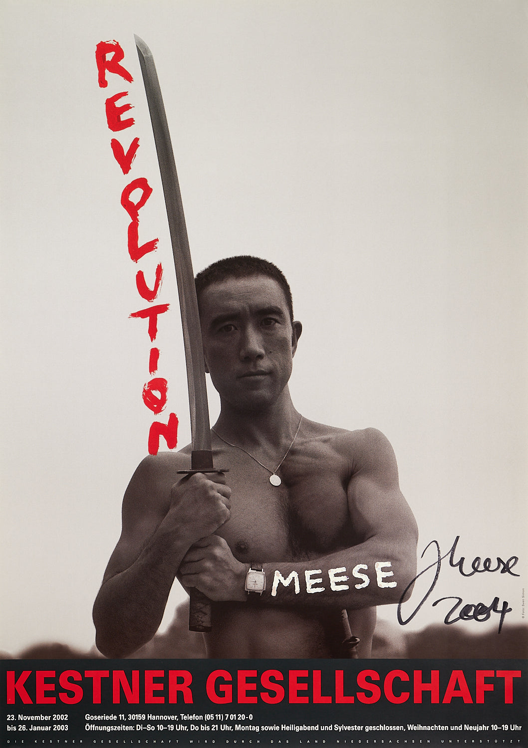 Jonathan Meese - Signed Exhibition Poster