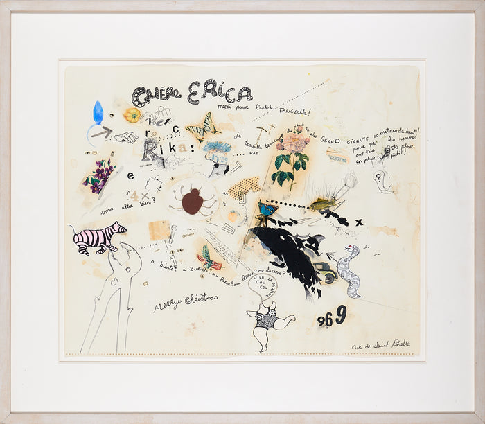 Niki de Saint Phalle - Original in mixed media