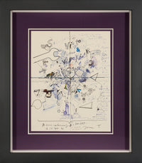 Jean Tinguely & Niki de Saint Phalle -Original Mixed Media Work