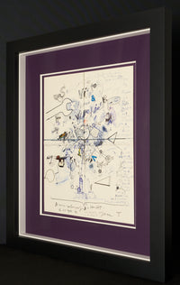 Jean Tinguely & Niki de Saint Phalle -Original Mixed Media Work