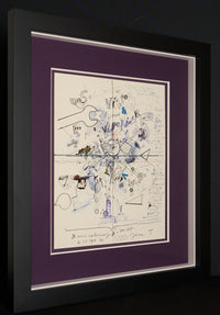 Jean Tinguely & Niki de Saint Phalle -Original Mixed Media Work