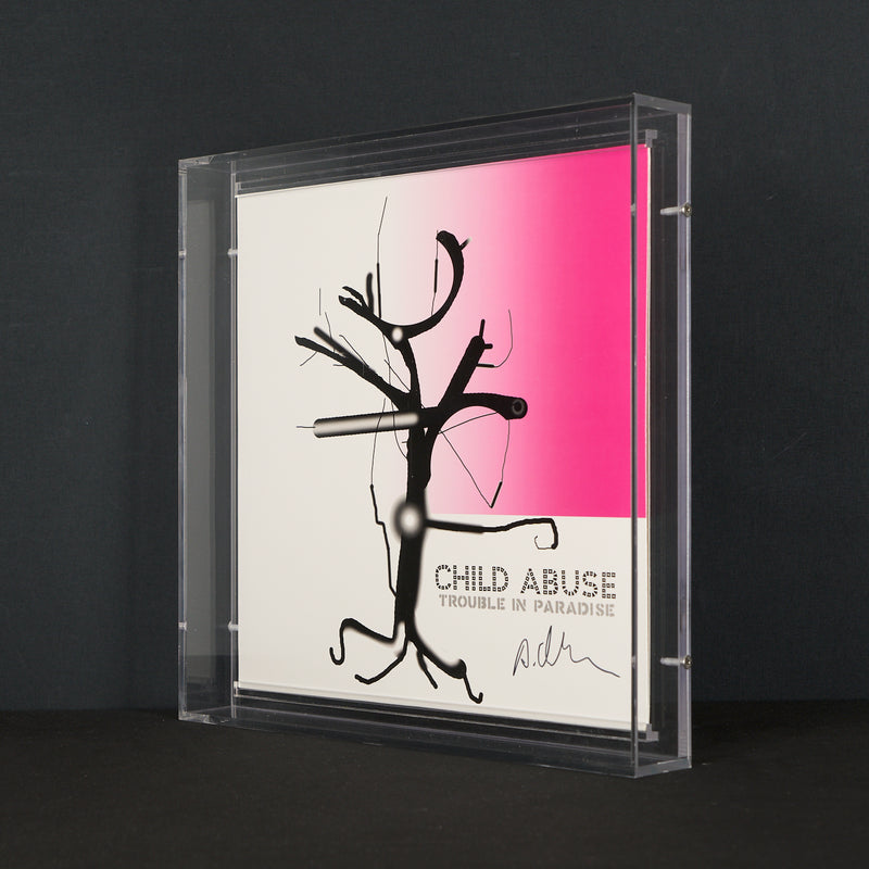 Albert Oehlen - Signed Cover Art for Child Abuse