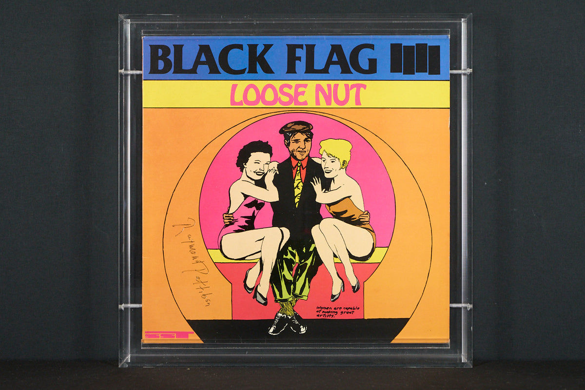 Raymond Pettibon  - COVER ART : Signed Cover for Black Flag