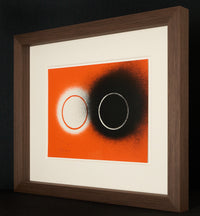 Otto Piene –  Two Opposing Circular Forms