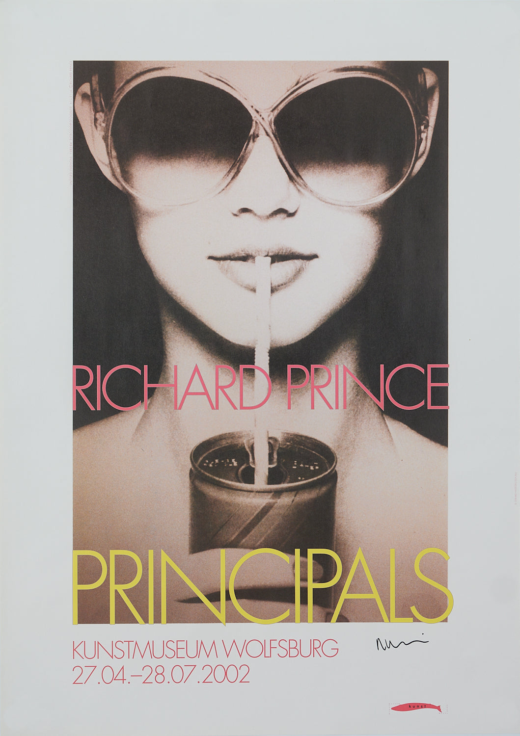 Richard Prince  - Signed Exhibition Poster