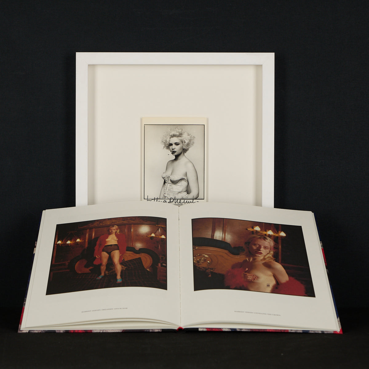 Bettina Rheims  : Signed Art Card with Art Book