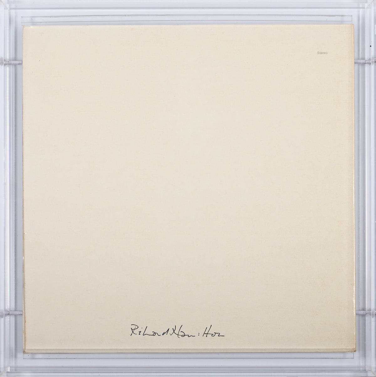 Richard Hamilton  - Cover art : The Beatles