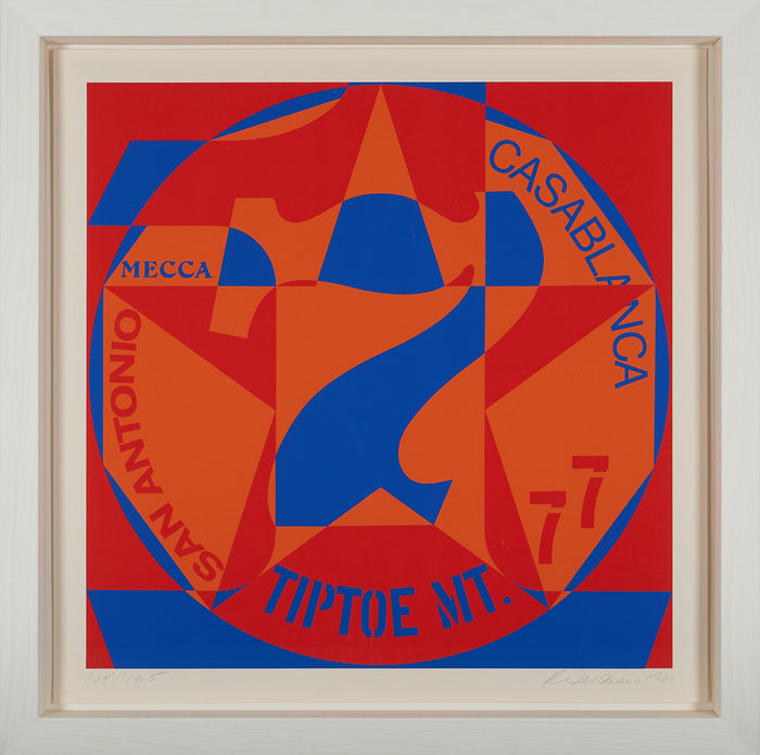 Robert Indiana -  Decade: Autoportraits #7