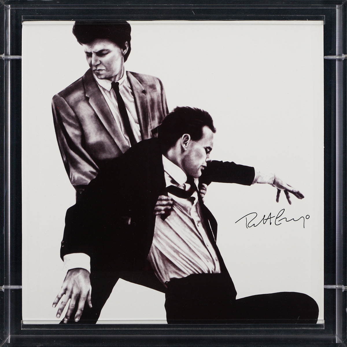 Robert Longo - Signed Cover Art for Glenn Branca – The Ascension
