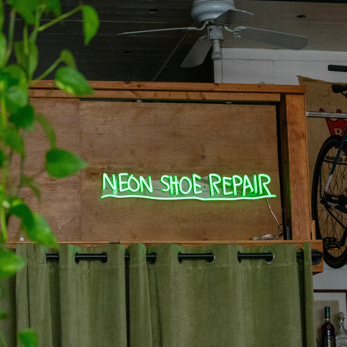 Jean Michel Basquiat - Neon Shoe Repair