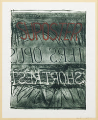 Bruce Nauman – Color lithograph with screenprint