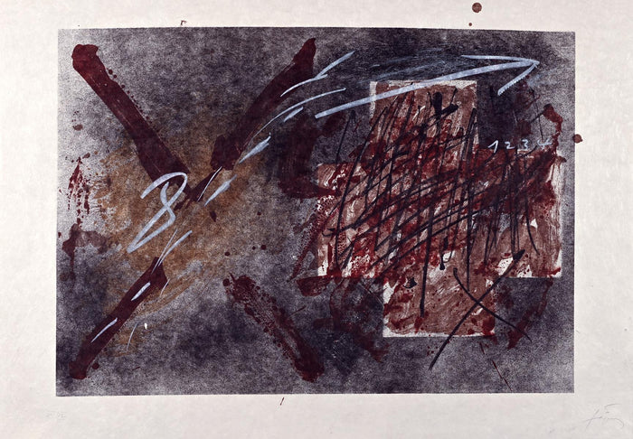Antoni Tàpies – Lithograph (Special Edition) | Signed Post-War Print