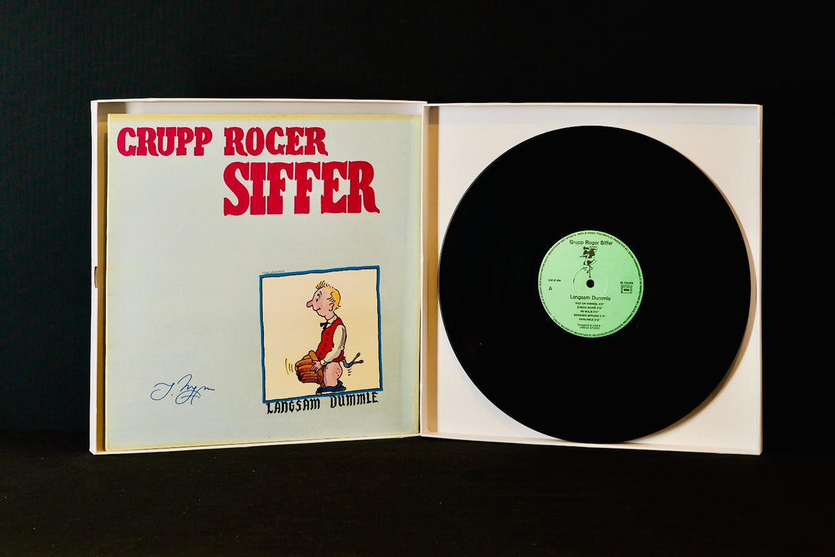 Tomi Ungerer - Signed Cover Art for Grupp Roger Siffer 