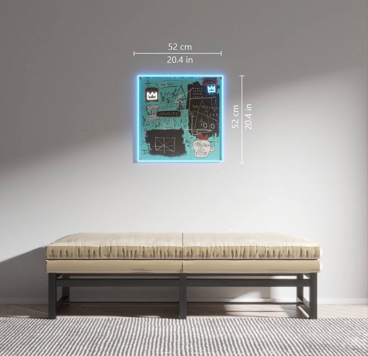 Jean Michel Basquiat - Equals Pi