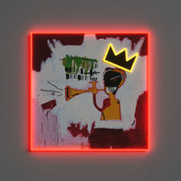 Jean Michel Basquiat - Trumpet Painting