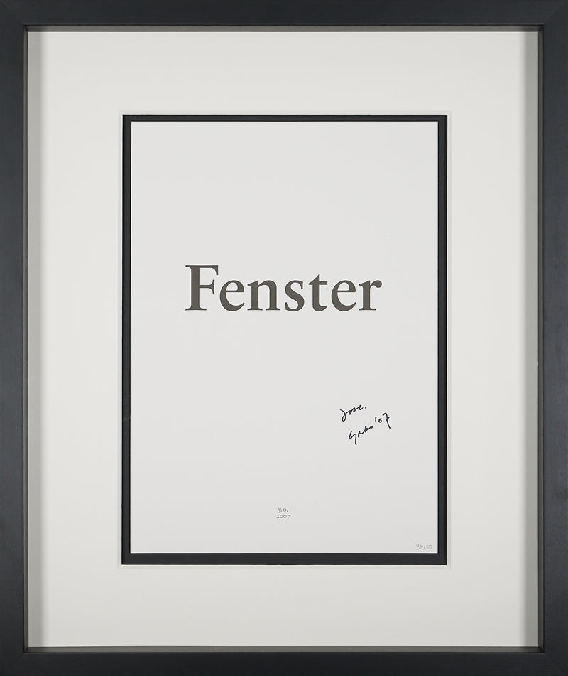 Yoko Ono - Fenster für Deutschland