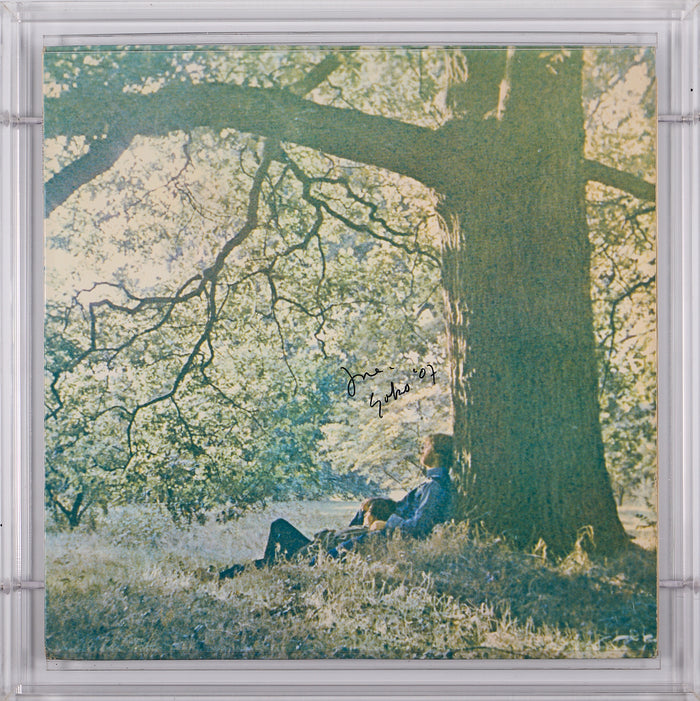 Yoko Ono - Signed Cover art for Yoko Ono - Plastic Ono Band