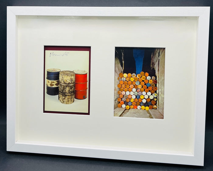 Christo and Jeanne-Claude - Oil Barrels