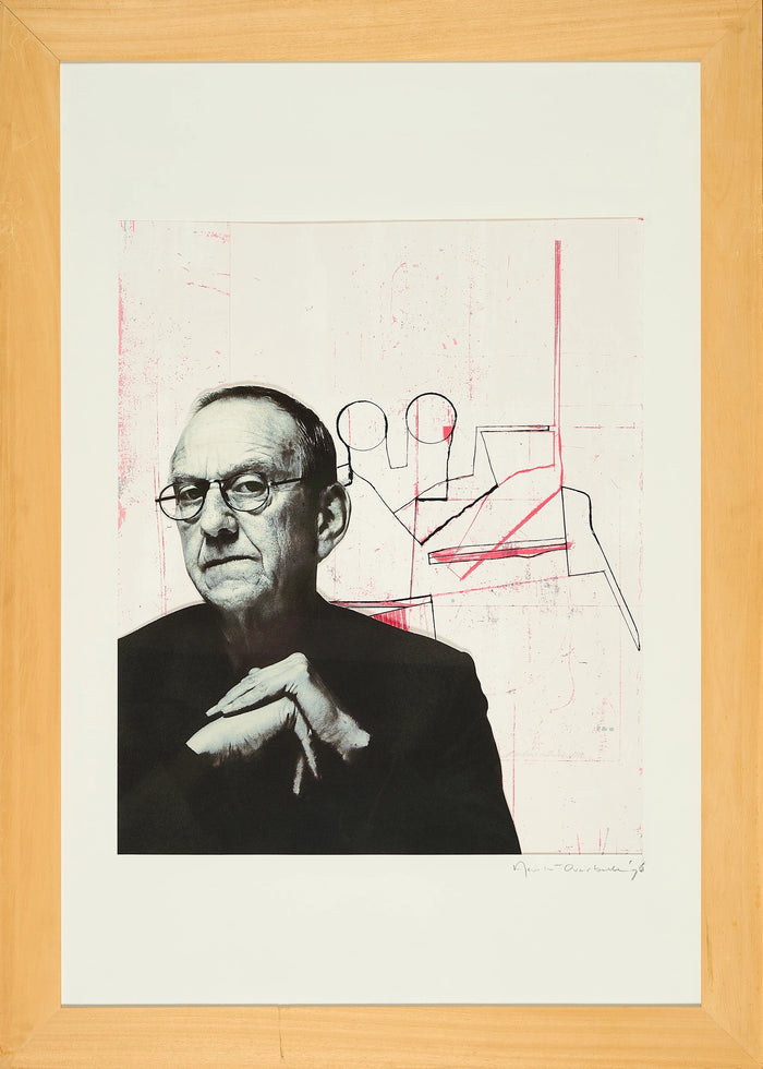 Anders Österlin - unique - Portrait of CoBrA Artists