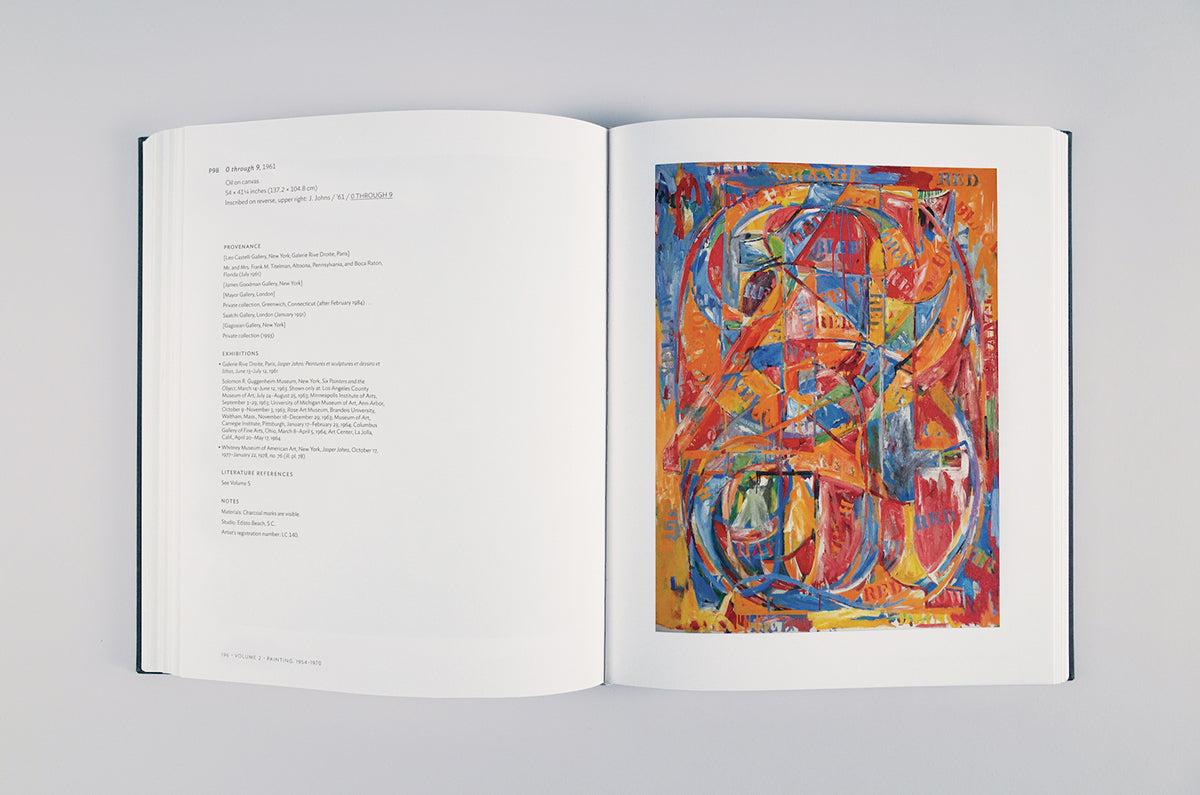 Jasper Johns – Catalogue Raisonné of Painting and Sculpture