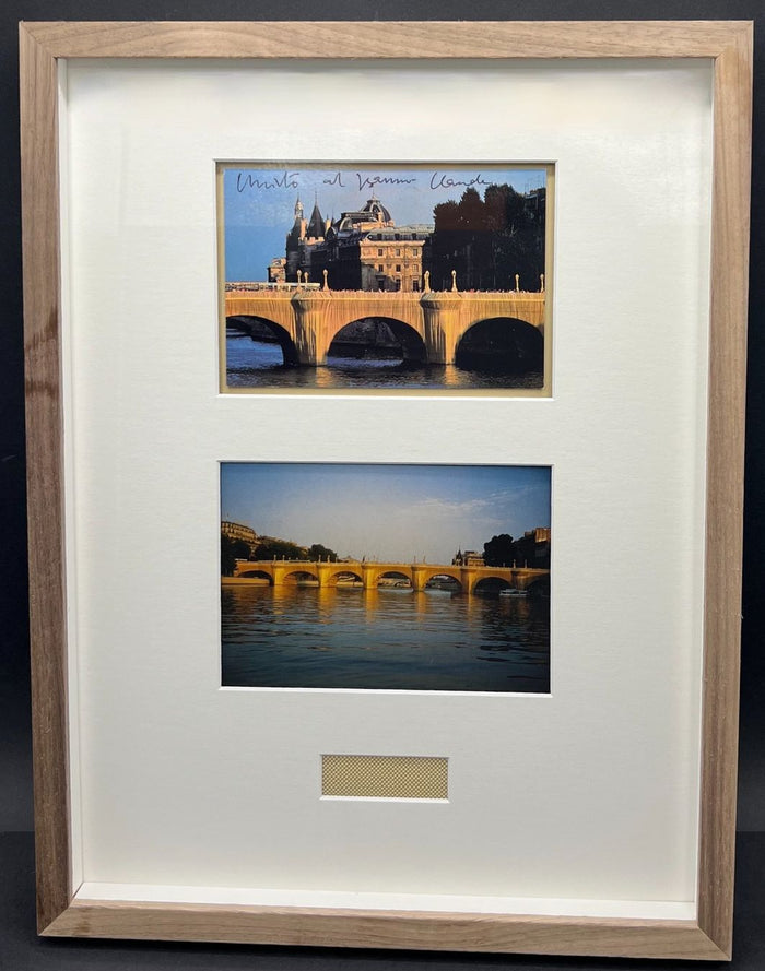 Christo and Jeanne-Claude - The Pont Neuf Wrapped