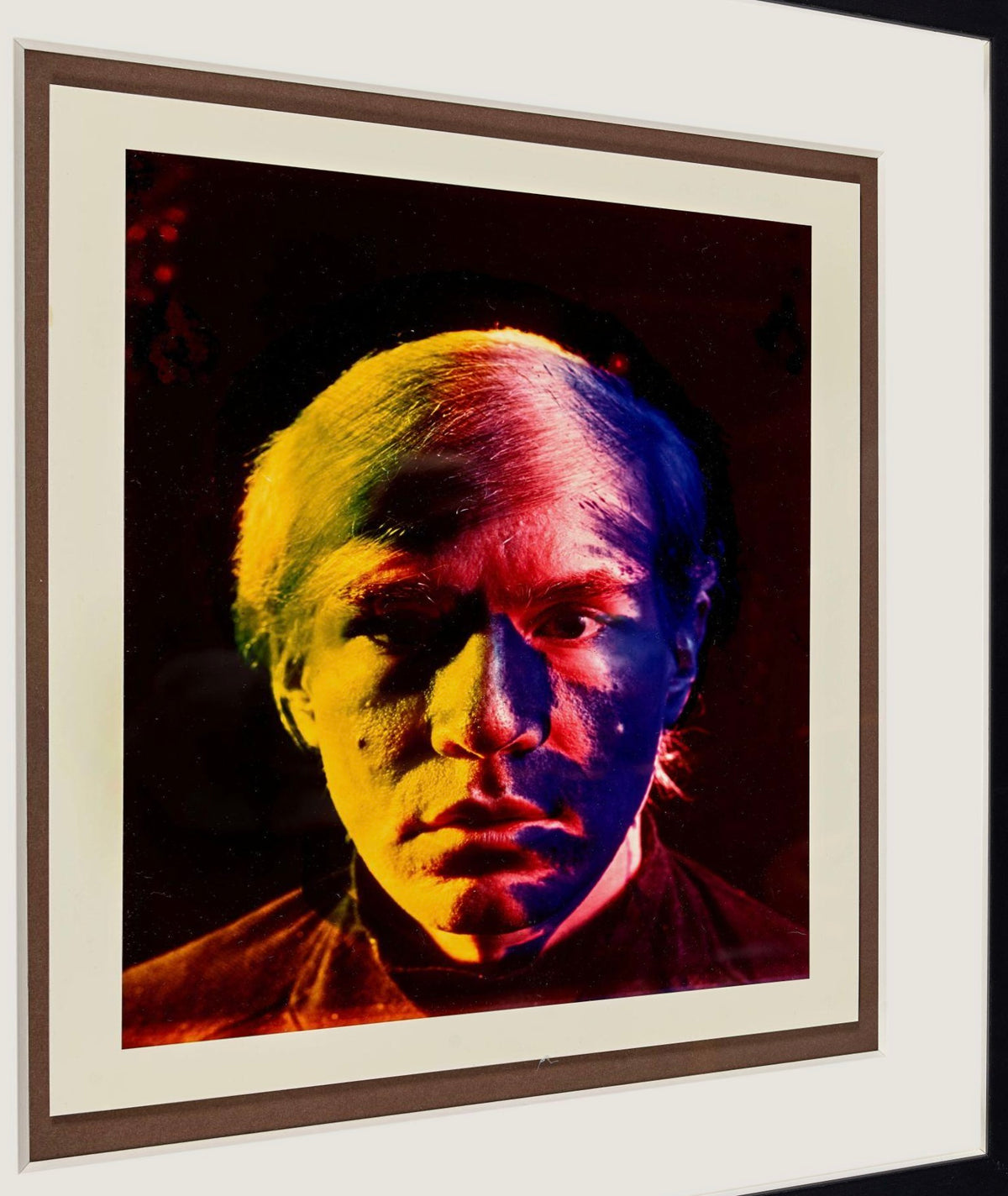 ANDY WARHOL / PHILIPPE HALSMAN - PORTRAIT of ANDY WARHOL