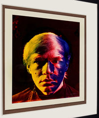 ANDY WARHOL / PHILIPPE HALSMAN - PORTRAIT of ANDY WARHOL