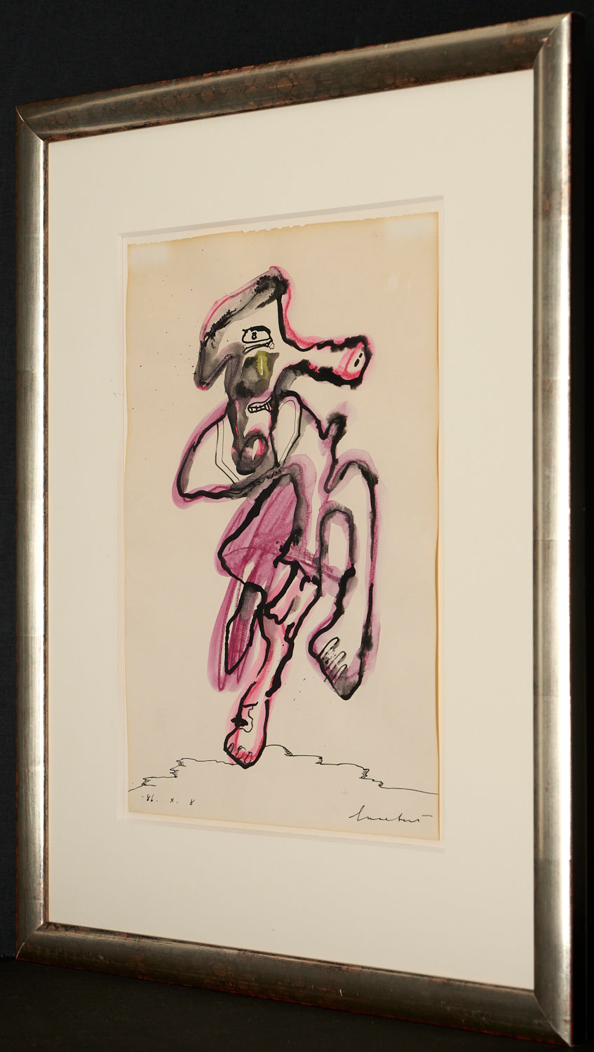 Lucebert -  Original Mixed Media Work