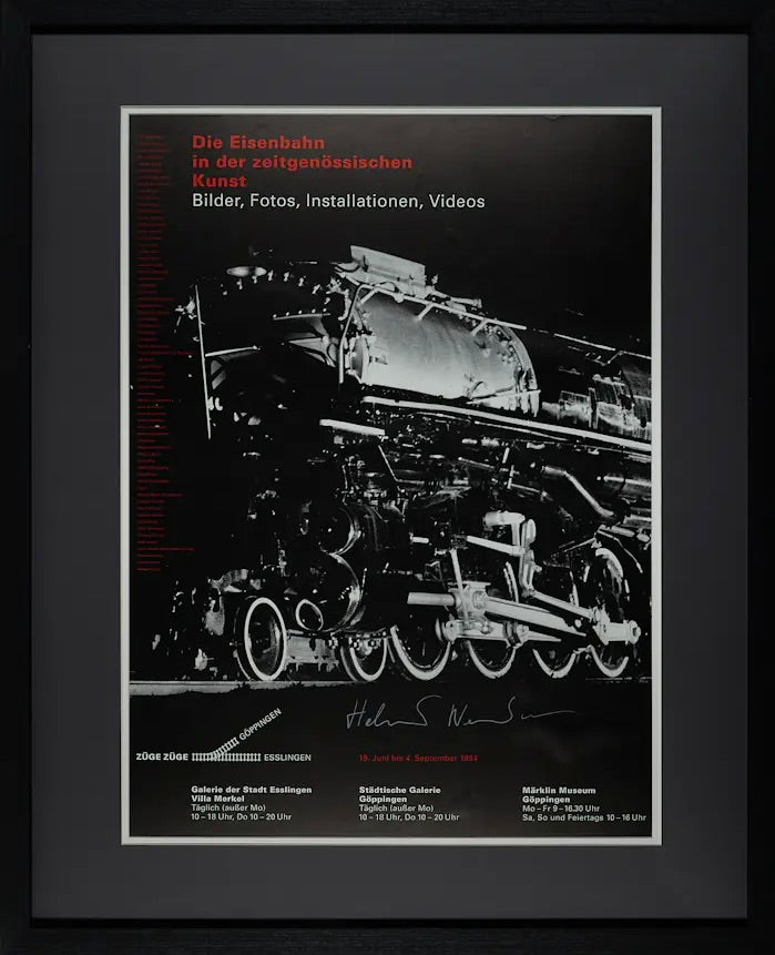 Helmut Newton - Der Eisenbahn in der zeitgenössischen Kunst