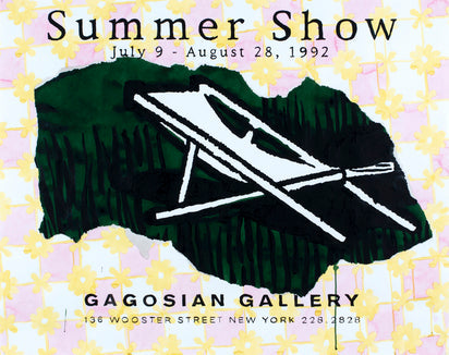 Dave Muller - Painting in acrylic  - Scraps