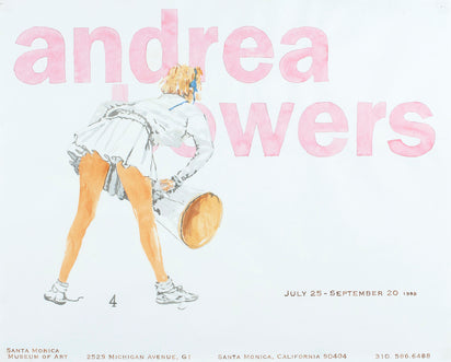 Dave Muller - Painting - Andrea Bowers Sports Illustrated