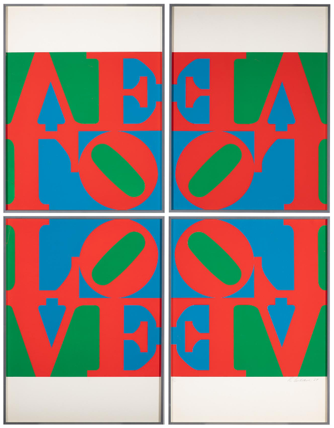 Robert Indiana - LOVE Wall