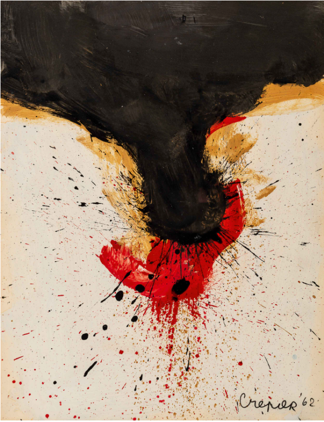 Jan Cremer (Enschede 1940) - Painting on Panel