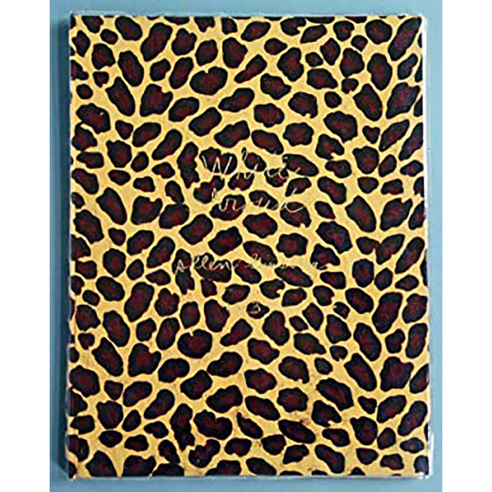 Allen Ginsberg & Francesco Clemente - White Shroud (leopard)
