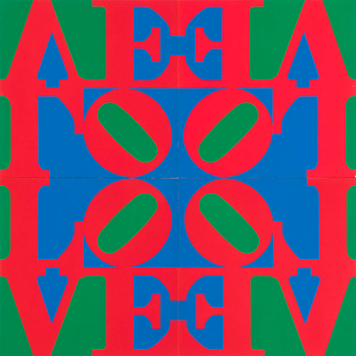 SILK SCREEN – LOVE WALL – signed