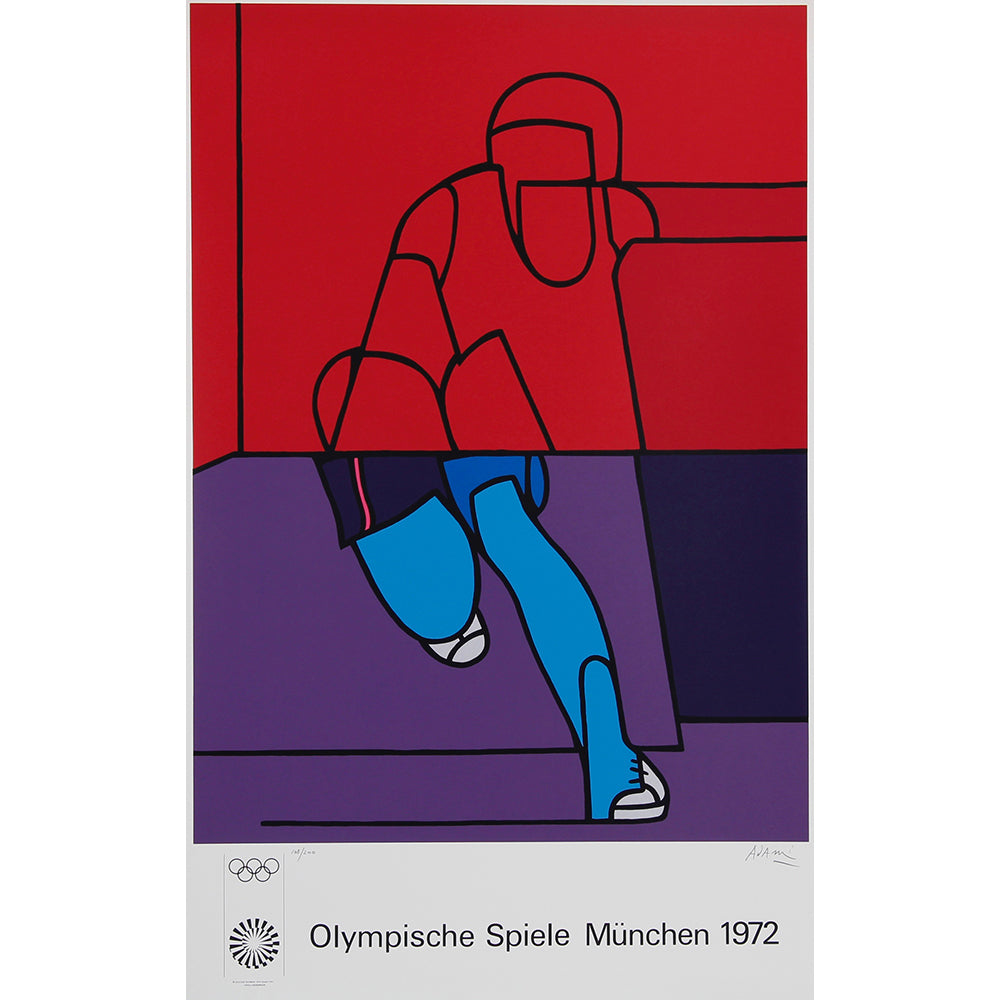 Valerio Adami - Olympische Spiele München 1972 (Olympics Munich 1972)