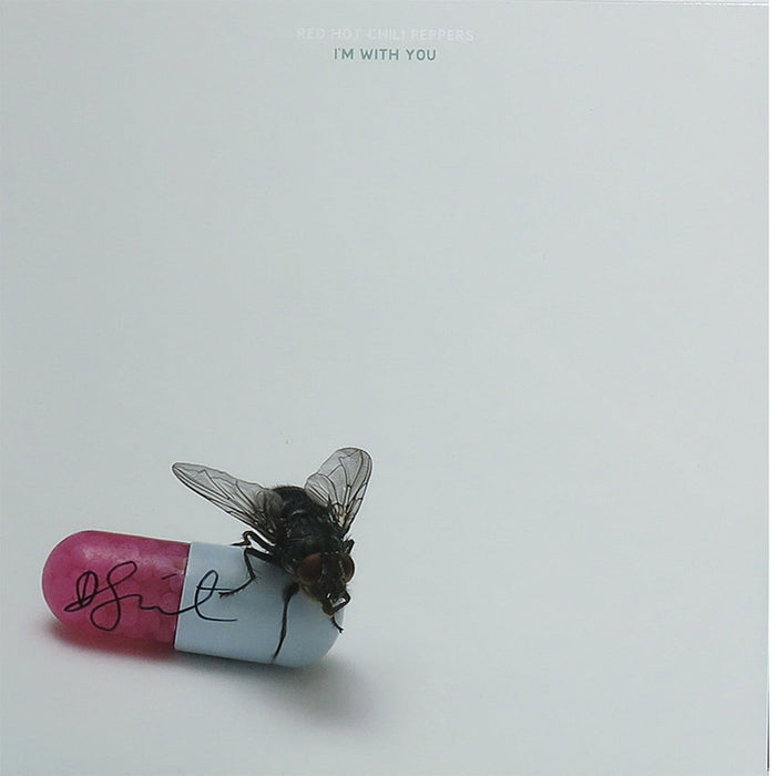 Damien Hirst – Signed Record Album Cover – Red Hot Chili Peppers