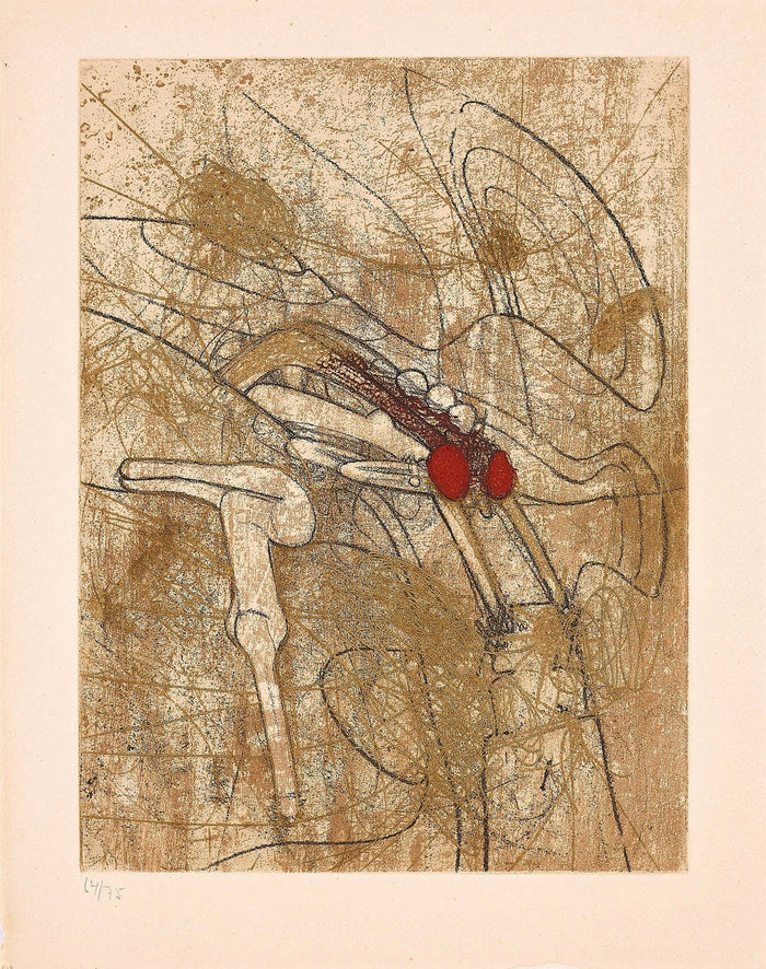 Roberto Matta - Color etching