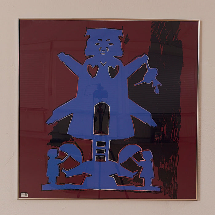 SIGNED SILK SCREEN – Hans Christian Andersen