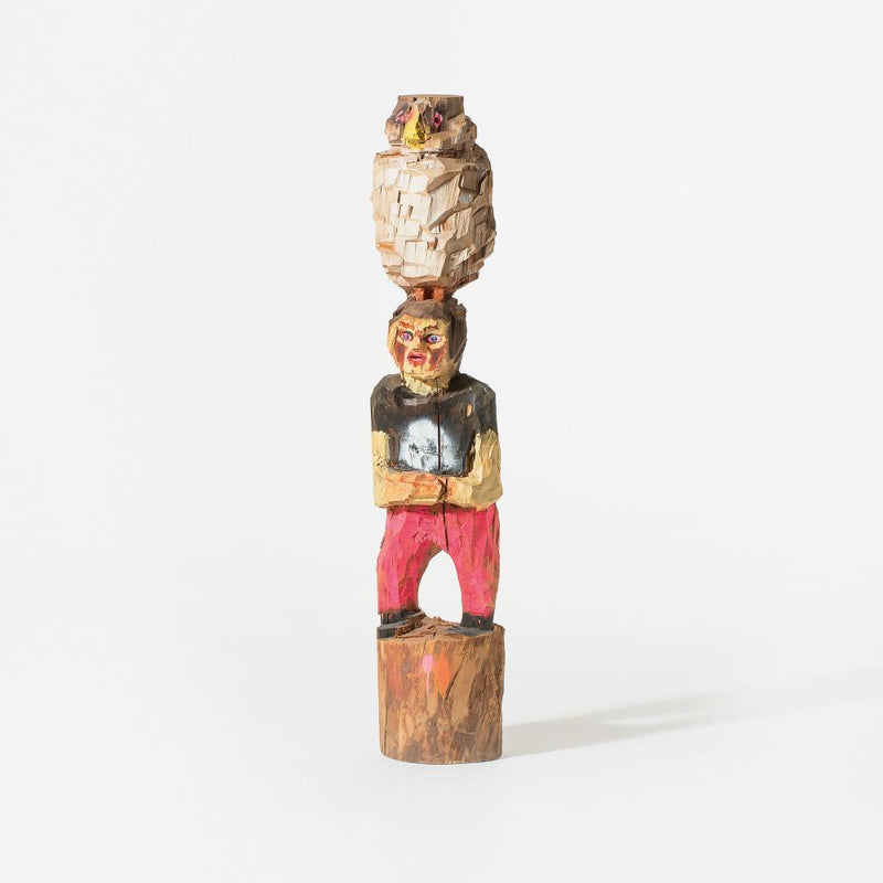 Charlie Roberts  - Original Sculpture Owl Hat