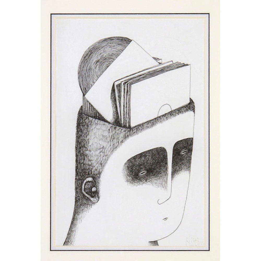 Bisser -  original drawing in ink