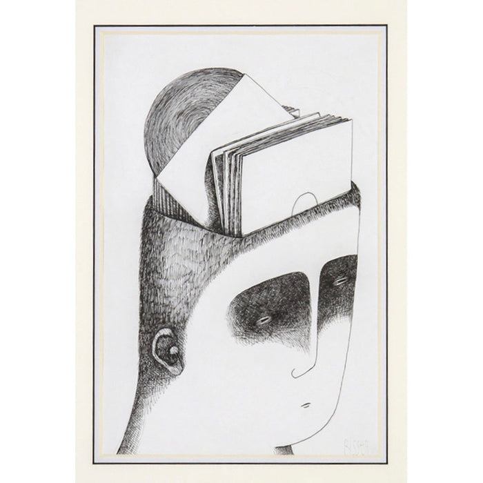 Bisser -  original drawing in ink