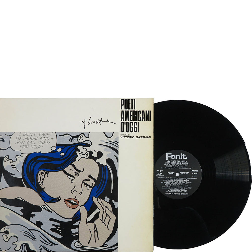ROY LICHTENSTEIN – Signed Record Album Cover